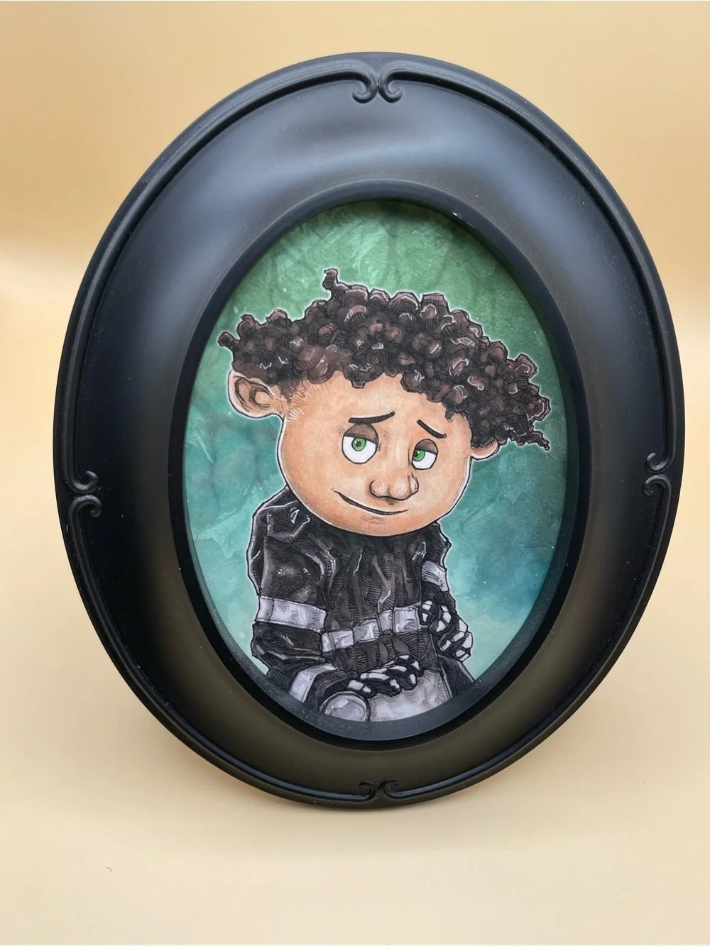 Coraline Wybie Lovat Movie Framed Art Print By Chris Oz Fulton Signed